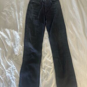 Agolde Women's Straight Leg Jeans - Dark Blue